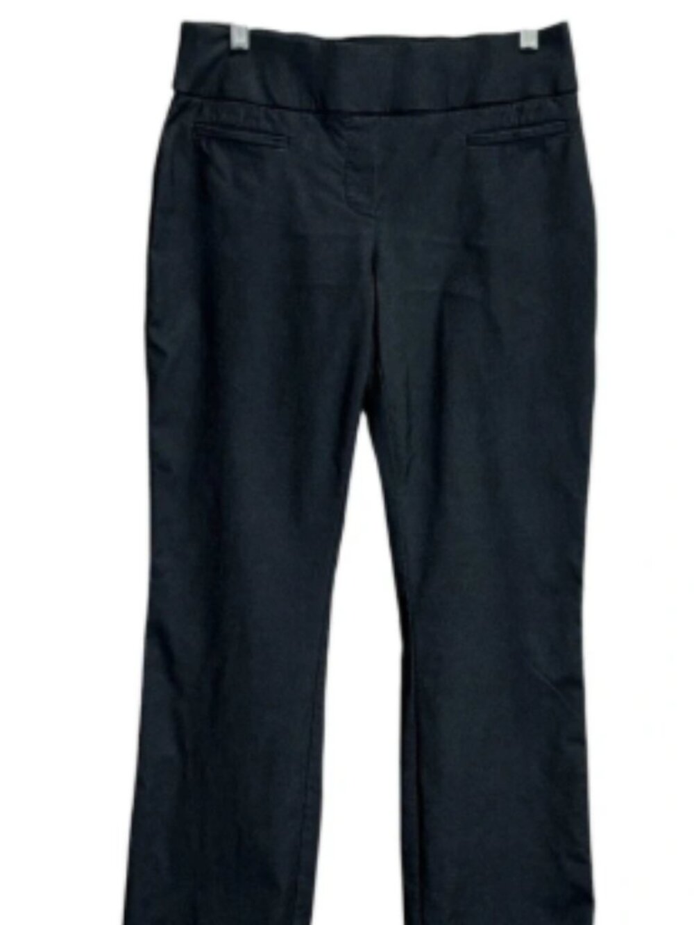 Apt. 9 “Brynn” Mid-Rise, Straight Leg, Versatile Dress Pants Charcoal Gray, Size